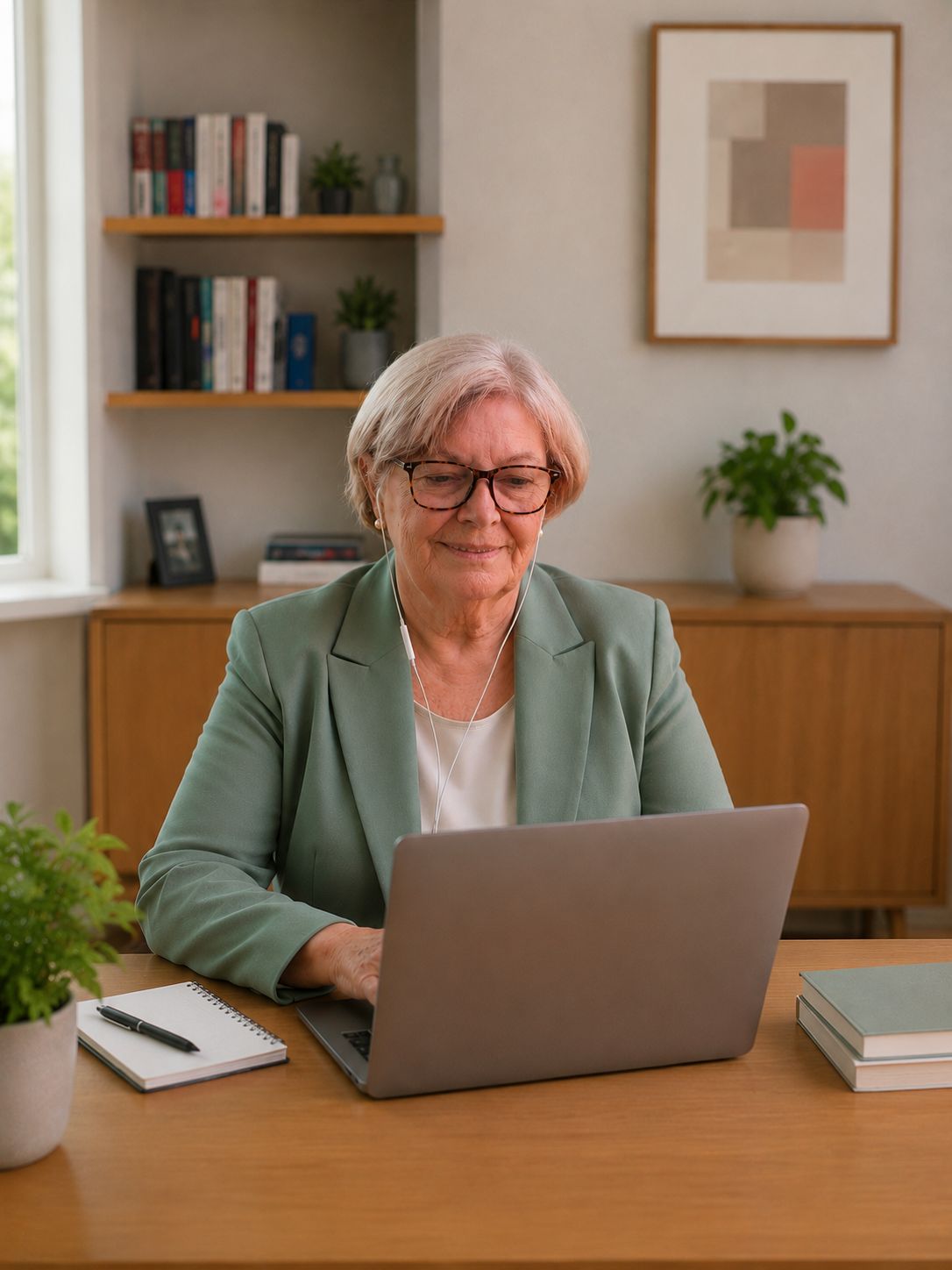 Sonia em atendimento online